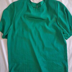 Sara Stephen Vintage Skirt, M, Green